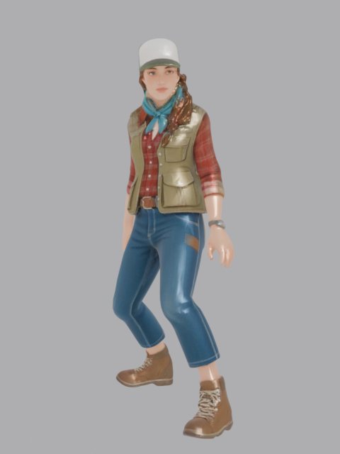 hunter - front render