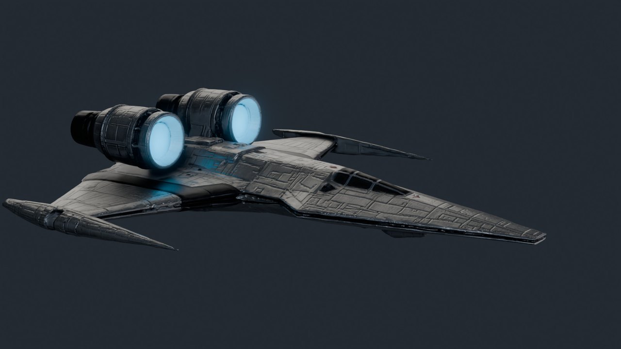 Grey Arrow Interceptor - rear