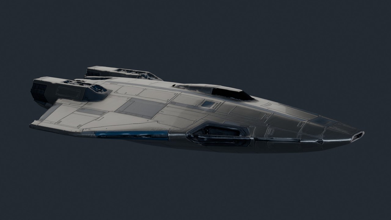 Vanguard Arrow Fighter - rear