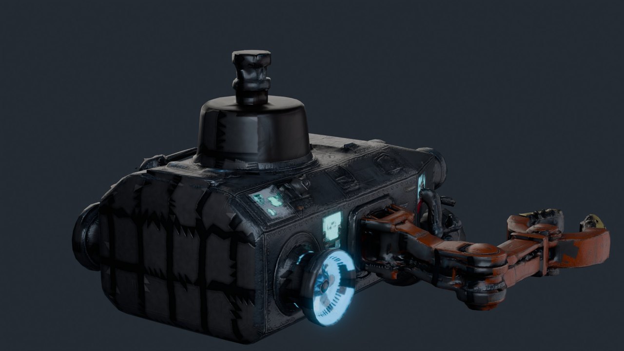 Claw Salvage Tug - rear