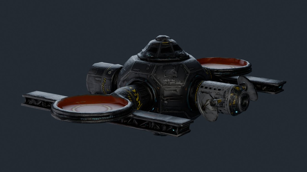 Cross-Arm Station - hero render