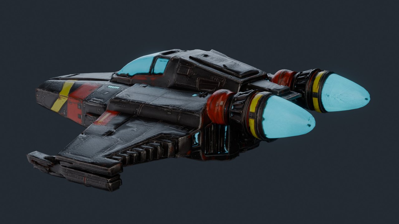 Rustfang Fighter - hero render