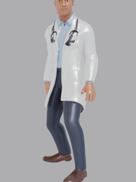 doctor - front render
