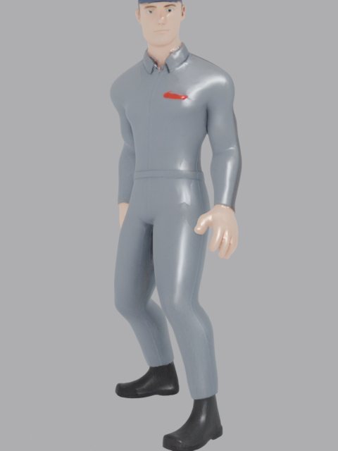 mechanic - front render