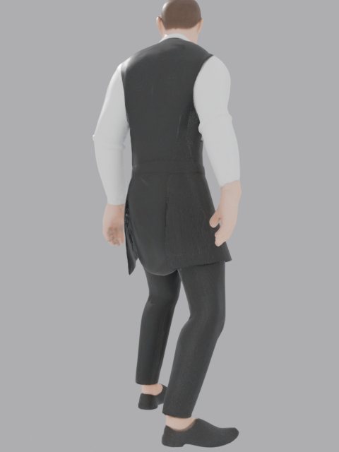 waiter back